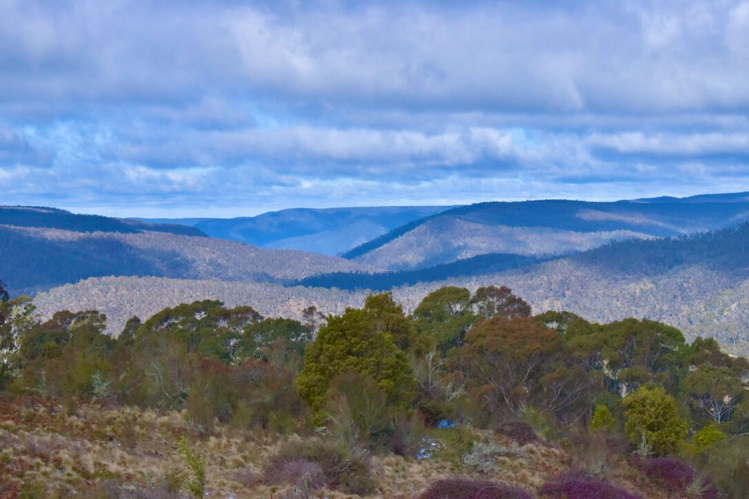 South view to Kanangra Boyd National Park